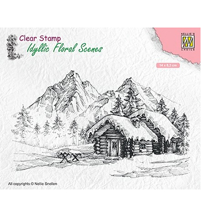 IFS015 - Nellies Choice - Snowy landscape with cottage