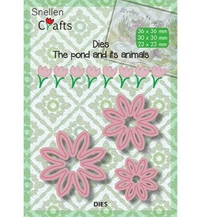 SNCD001 - Nellies Choice - On the waterside: flowers