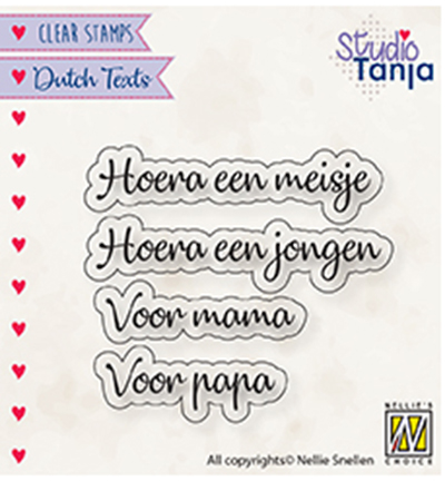 DTCS028 - Nellies Choice - Dutch texts, Hoera een meisje..