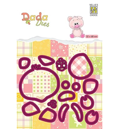 DDD019 - Nellies Choice - Farm animals Pig