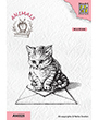 45524 - Animals kitten with envelope