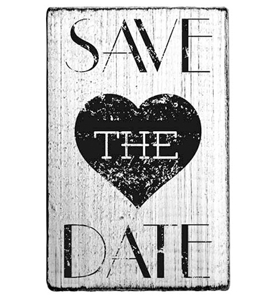 V01013* - Colop - Save the date - Heart