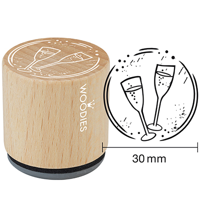 W18004 - Woodies - Glasses of champagne