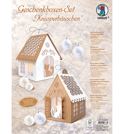 27900099 - Ursus - Gift Box Set, Gingerbread house