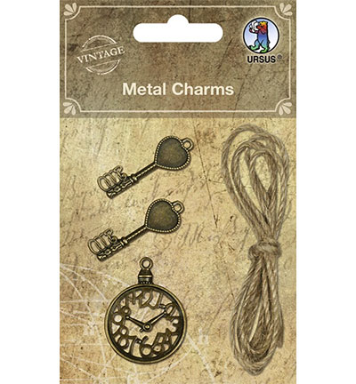 40500003 - Ursus - Metal Charms and hemp yarn design 3