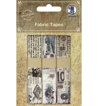 40580003 - Ursus - Fabric Tapes, Cloth Ribbon self-adhesive design 3