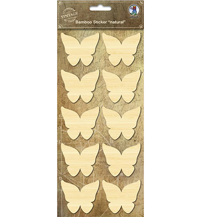 41030002 - Ursus - Bamboo stickers Nature, Butterfly