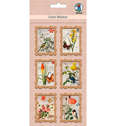 41050004 - Ursus - Cork Stickers, Stamp Flora & Fauna
