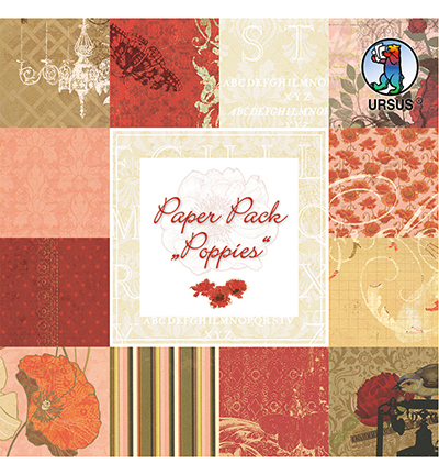 41200099 - Ursus - Paper Pack, Poppies