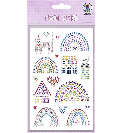7510 00 04 - Ursus - Crystal Sticker, Regenbogen