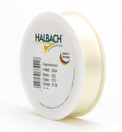 3004-025-70-25 - Halbach - Cream 25mtr x 25mm