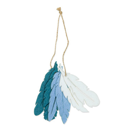 63126-100-421 -  - Feathers, Dusky Blue