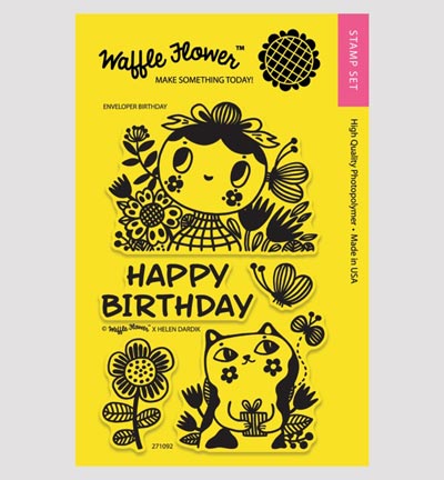 271092 - Waffle Flower - Enveloper Birthday