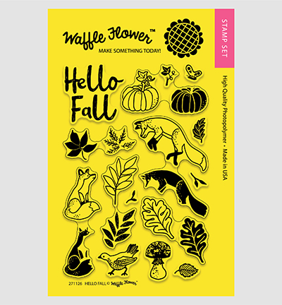 271126 - Waffle Flower - Hello Fall
