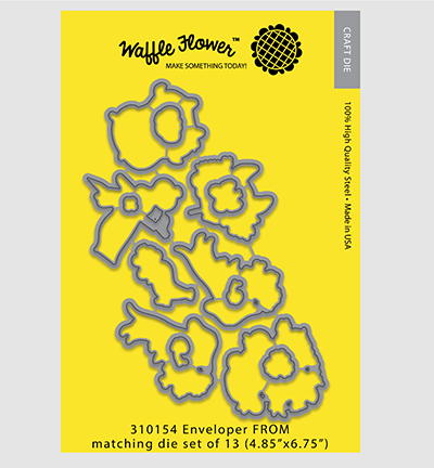 310154 - Waffle Flower - Enveloper From