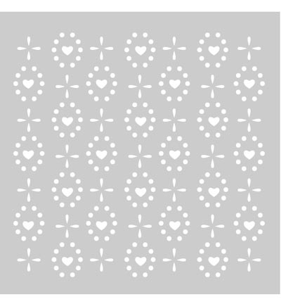 DS 072 - FabScraps - Heart Pattern