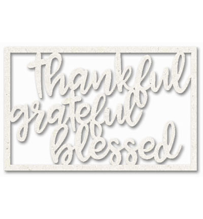 DC104 007 - FabScraps - Thankful, Greatful, Blessed