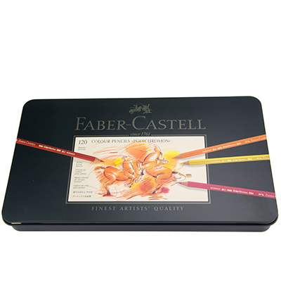 FC-110011 - Faber Castell - FC Polychromos Metalen case 120pcs