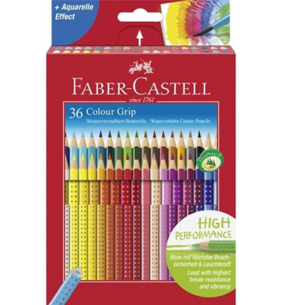 FC-112442 - Faber Castell - Kleurpotlood FC Grip 2001 etui 36 stuks