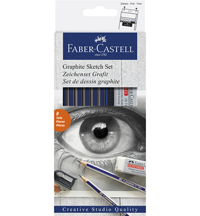 FC-114000 - Faber Castell - Grafietset Goldfaber