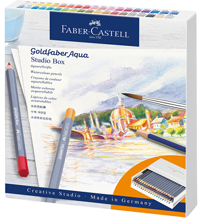 FC-114616 - Faber Castell - Goldfaber Aqua Aquarellstift Studiobox