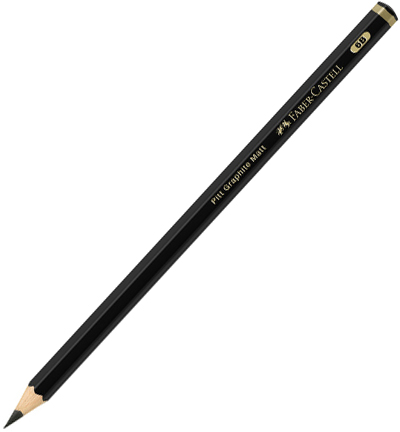 FC-115206 - Faber Castell - Graphite pencil FC Pitt Matt 6B