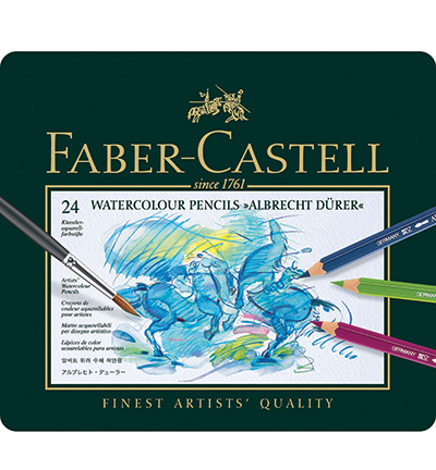 FC-117524 - Faber Castell - FC Aquarel Metalen etui a 24st.