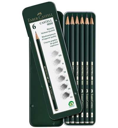 FC-119063 - Faber Castell - Designset crayons 6 pièces