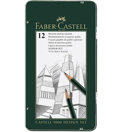 FC-119064 - Faber Castell - Designset crayons 12 pièces