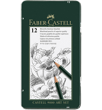 Faber-Castell USA 119012 Castell 9000 Series Graphite Pencil 2H