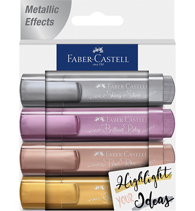 FC-154623 - Faber Castell - Textliner Faber-Castell metallic