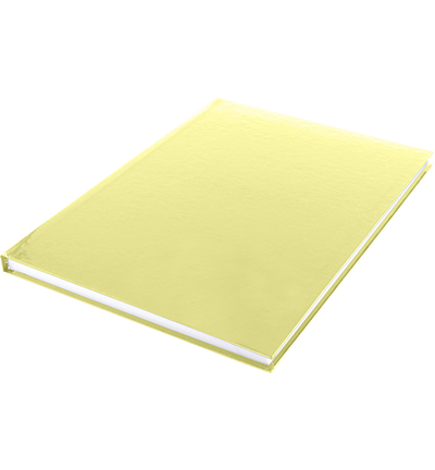 K-5350 - Kangaro - Dummyboek, blanco hard cover, geel pastel