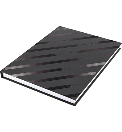 K-5585 - Kangaro - Cahier brouillon vierge couverture dure noir