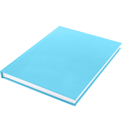 K-5357 - Kangaro - Dummyboek, blanco hard cover, blauw pastel