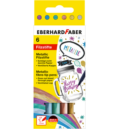 EF-551006 - Eberhard Faber - Viltstiften Eberhard Faber Metallic