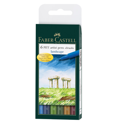 FC-167105 - Faber Castell - 6-delig etui Landscape