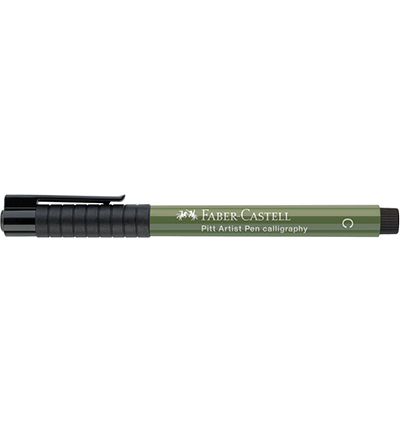 FC-167574 - Faber Castell - Pitt Artist Pen indian ink color C 174 Chromoxydgrün
