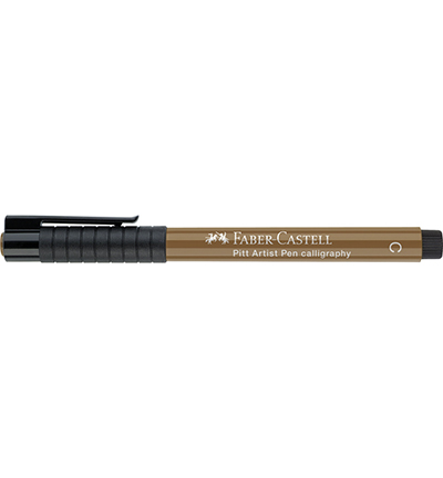 FC-167580 - Faber Castell - Pitt Artist Pen indian ink color C 180 ambre