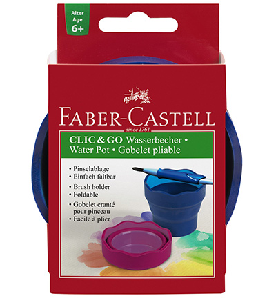 FC-181510 - Faber Castell - Gobelet eau Bleu