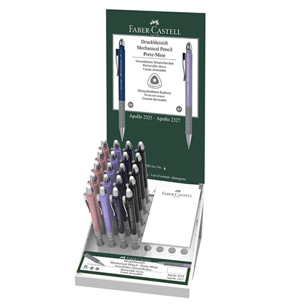 FC-232720 - Faber Castell - Mechanical Pencil FC Apollo Display