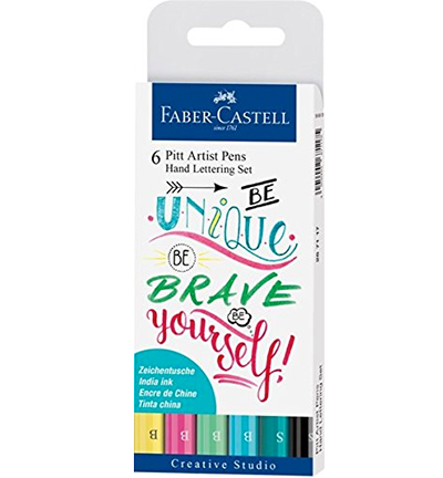 FC-267116 - Faber Castell - Handlettering Be Unique, Be Brave