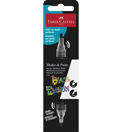 FC-285598 - Faber Castell - FC Black Edition Shake & Paint, Black