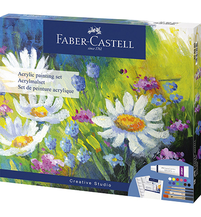 FC-379280 - Faber Castell - Acrylverf FC set 18dlg