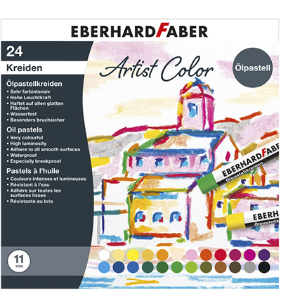 EF-522024 - Eberhard Faber - Oil pastel box assorted