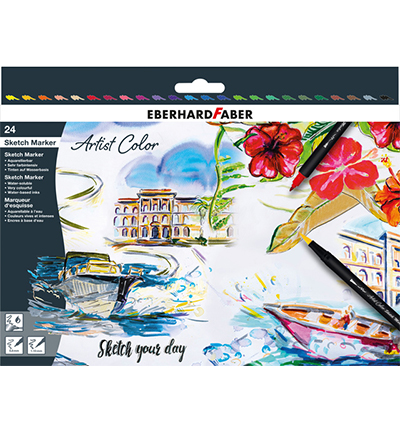 EF-558224 - Eberhard Faber - Sketch marker assorted colors