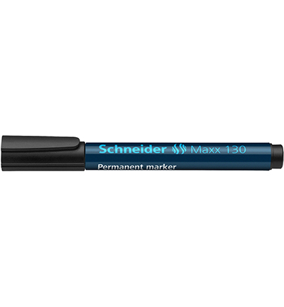 S-113001 - Schneider - Marker Maxx 130 permanent, ronde punt zwart