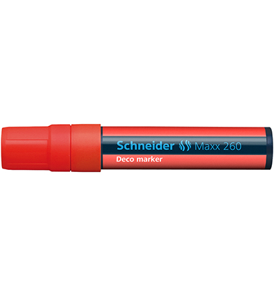 S-126002 - Schneider - Krijtmarker Rood