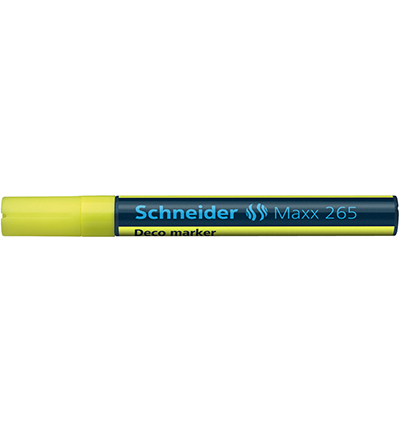 S-126505 - Schneider - Chalk / Deco marker Yellow