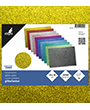 45503 - Glitter cardboard Kangaro pack,10 colours
