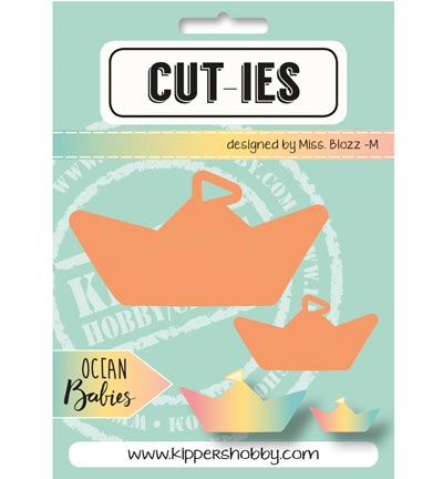 Paperboat - CUT-IES - Ocean Babies - Bateau en papier